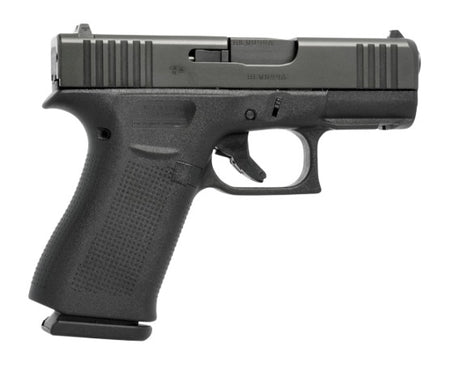 Glock PX4350201FR G43X Slim Sub-Compact Frame 9mm Luger 10+1 3.41" Black GMB Barrel, Black nDLC Serrated Steel Slide, Black Polymer Frame w/Picatinny Rail, Black Textured Polymer Grip, Ambidextrous