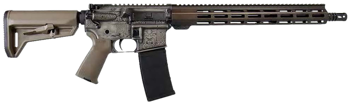 Shark Coast Tactical Viking AR-15 5.56 NATO Rifle, 16" Barrel, 30-Round