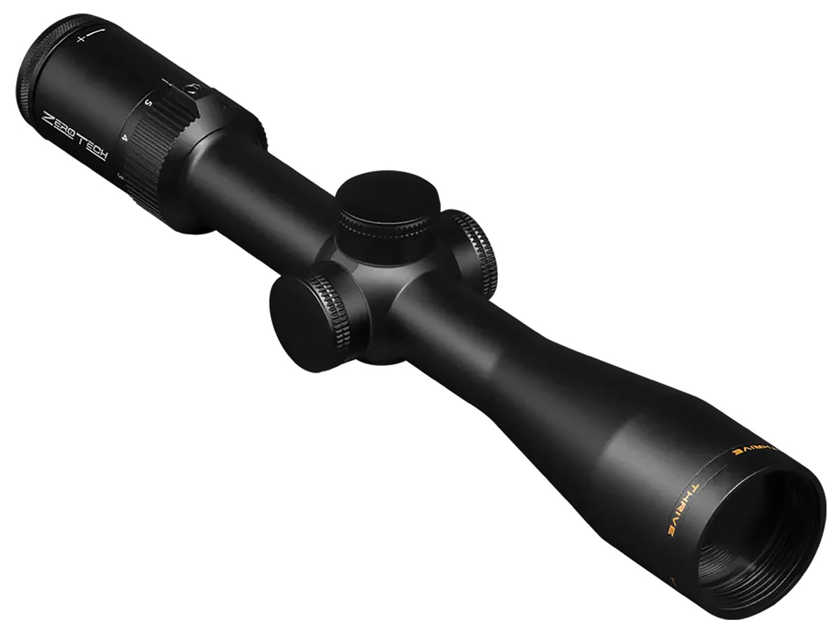 Zero Tech TH31244 Thrive Black 3-12x 44mm 30mm Tube Zeroplex Reticle Hunting Scope