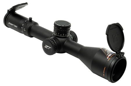 ZeroTech Trace Advanced 5-30x56mm Black Riflescope 34mm Tube Illuminated RMG 2 FFP Reticle