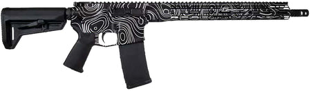 Shark Coast Tactical 5.56 16" Topography AR-15 Rifle