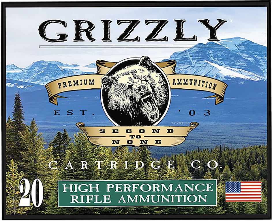Grizzly Cartridge .357 Magnum Handgun Ammo  Full Metal Jacket FMJ 150 grain 