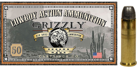 Grizzly Cartridge .44 S&W Special Handgun Ammo  Solid Lead Round Nose Solid 200 grain 
