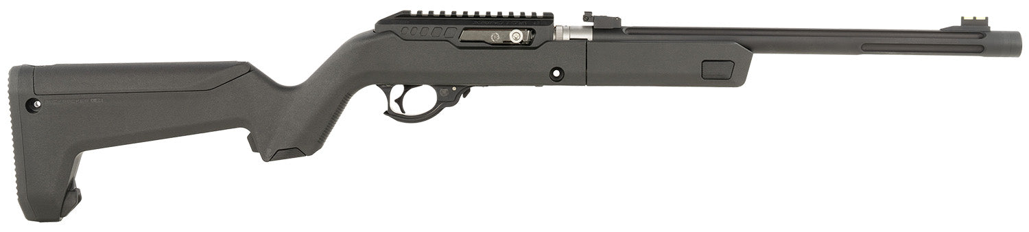 Tactical Solutions ATD2MBXBBLK X-Ring VR .22 LR Rifle - Black Threaded Barrel, Aluminum Receiver with Scope Rail, Black Synthetic Stock