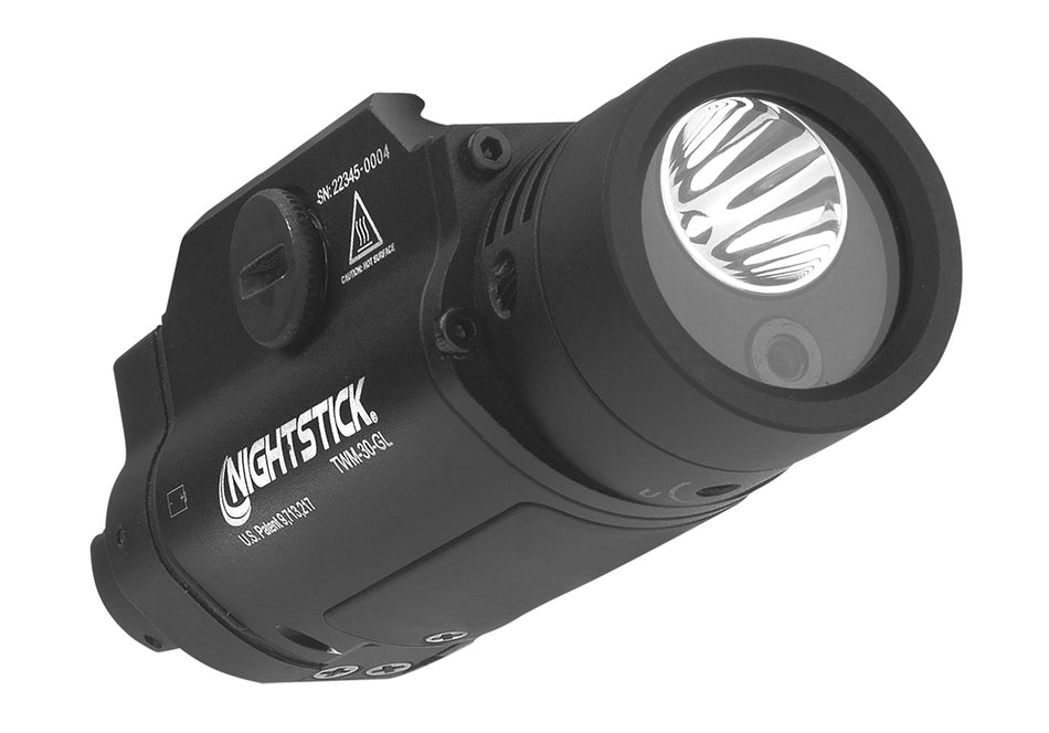 Nightstick TWM-30-GL Tactical Pistol Light with Integrated Green Laser Black Aluminum