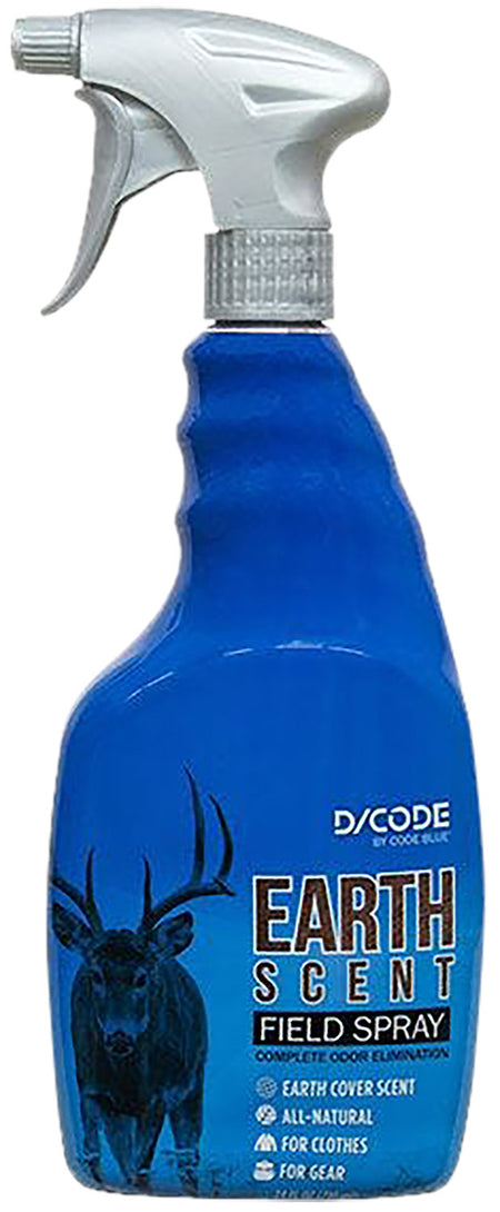 Code Blue Field Spray Earth Scent Deer Odor Eliminator 24 oz