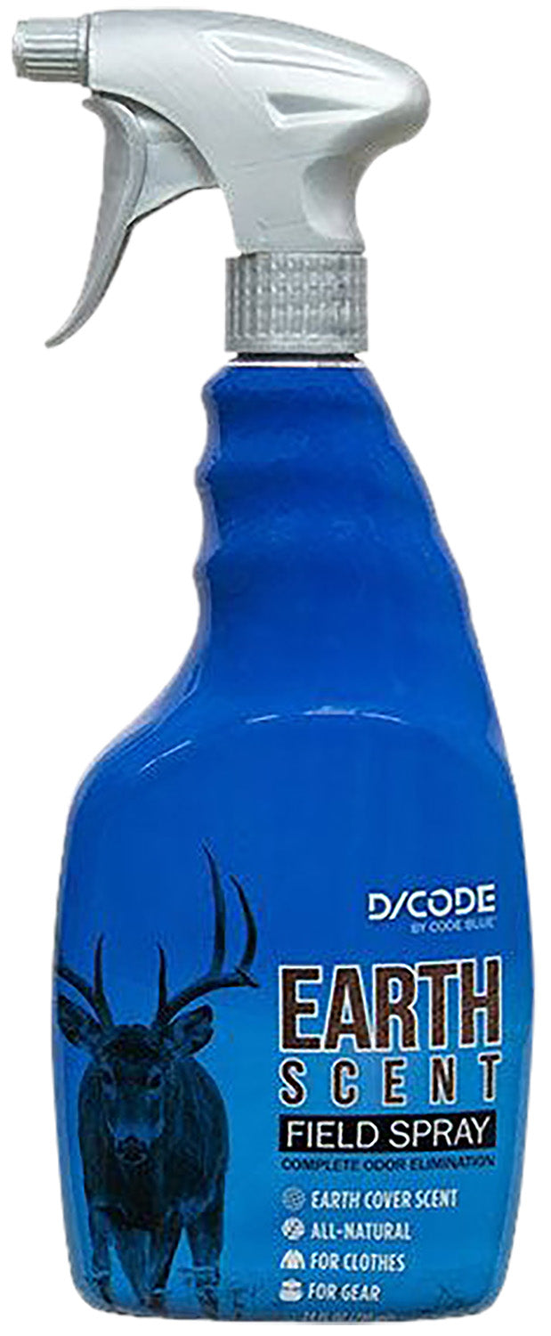 Code Blue Field Spray Earth Scent Deer Odor Eliminator 24 oz