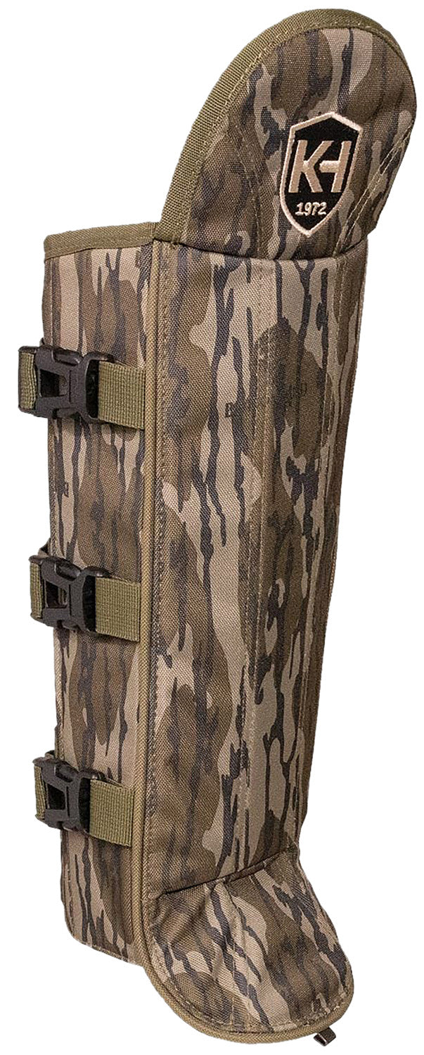 Moultrie Snake Gaiters Mossy Oak Bottomland Adjustable Polycarbonate Shield KHT0216