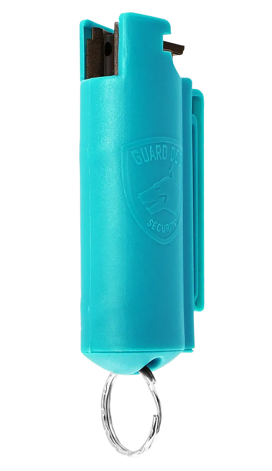 Skyline USA PSGDQALBL Quick Action Red Pepper Spray Blue 16ft Belt Clip Keychain