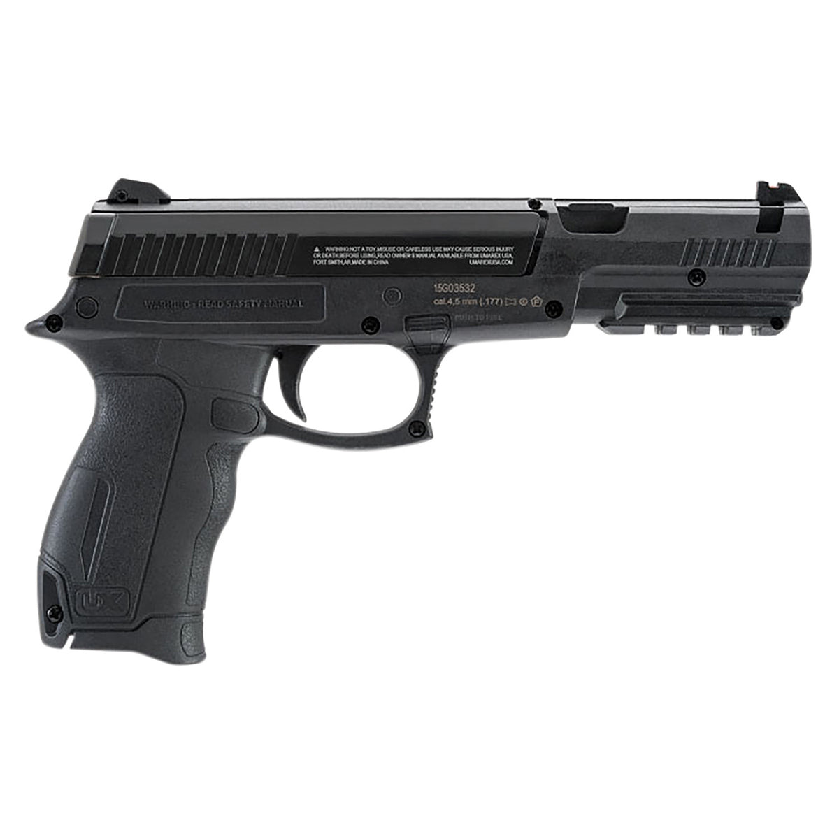 Umarex DX17 .177 Caliber BB Air Pistol 15-Shot Built-In Reservoir