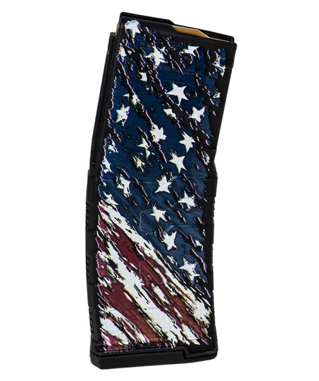 Amend2 MOD-3 AR-15 30-Round 5.56 NATO American Flag Polymer Mag