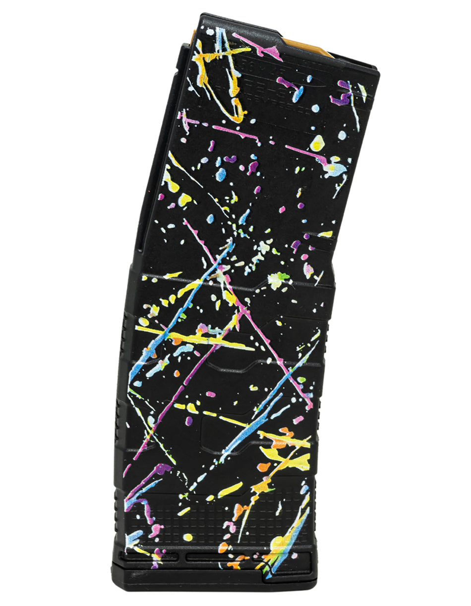 Amend2 MOD-3 AR-15 30-Round 5.56 NATO Neon Splatter Polymer Mag