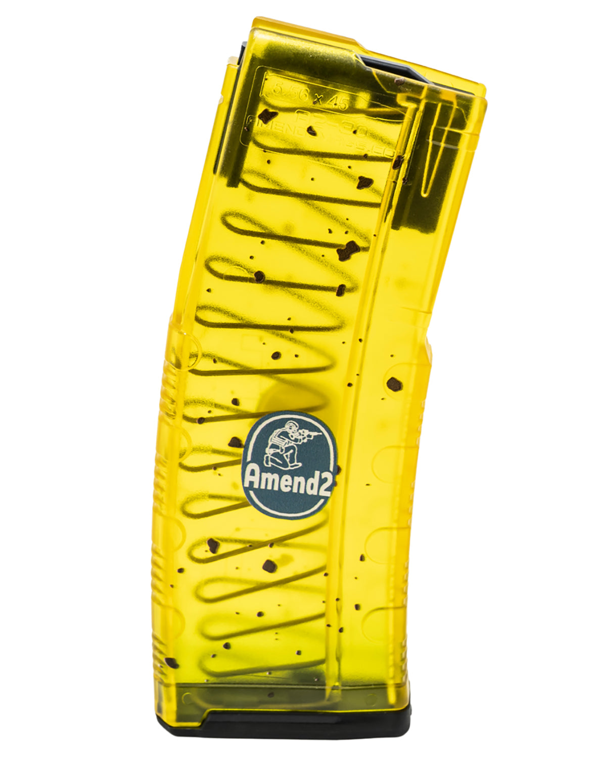Amend2 MOD-C AR-15 30-Round 5.56 NATO Banana Yellow/Green Polymer Mag