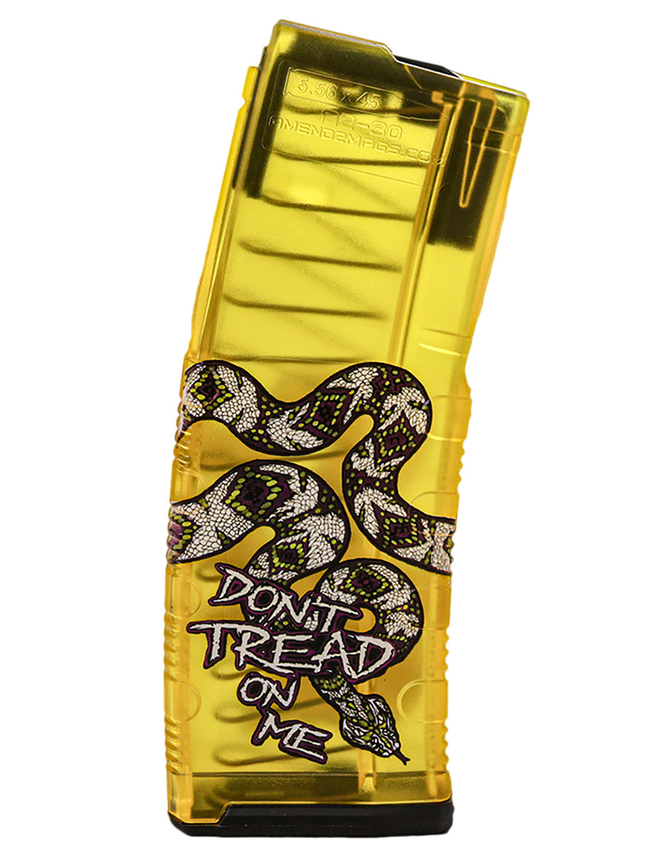 Amend2 MOD-C AR-15 30-Round 5.56 NATO Yellow Polymer Mag