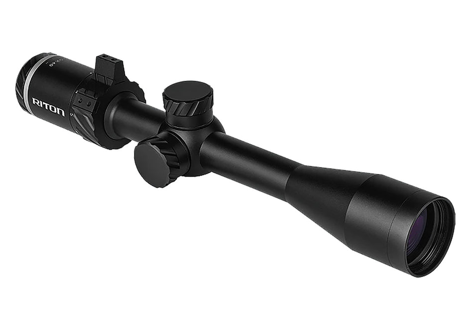 Riton Optics 3P39AS23 3 Primal 3-9x40mm 1-Inch Tube Heavy Duplex Reticle Hunting Scope