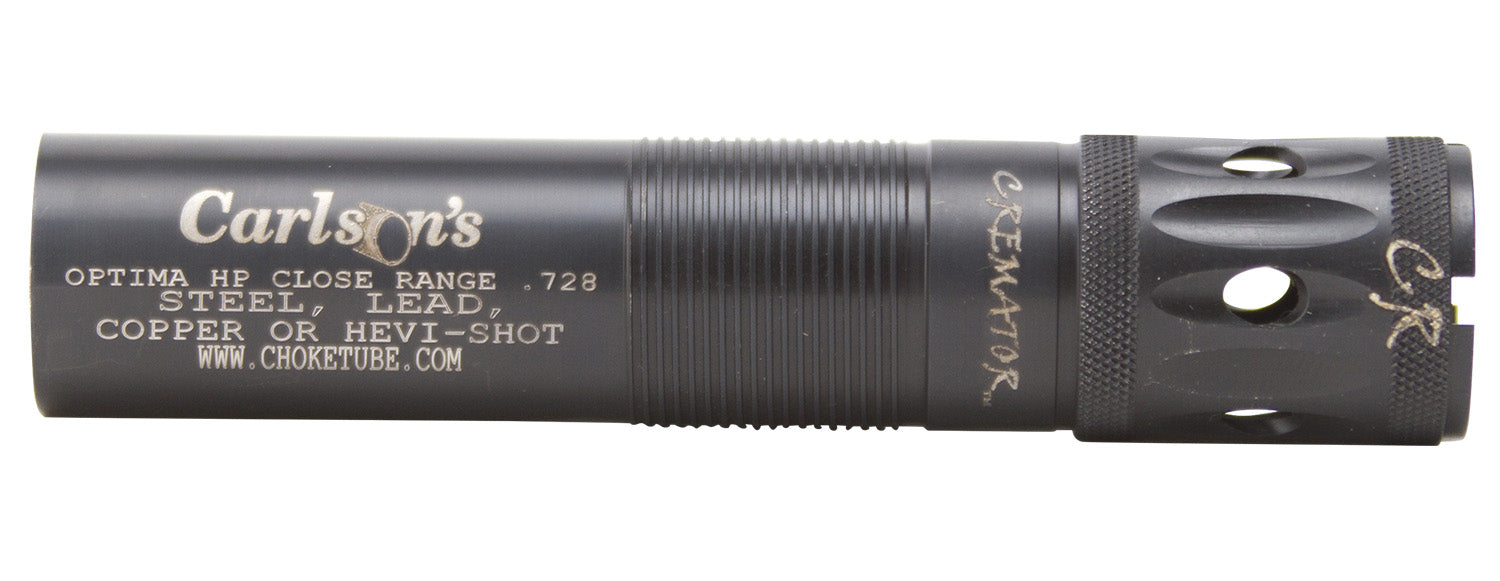 Carlson's Choke Tubes 11563 Cremator Beretta Optima HP 12 Gauge Close Range Ported