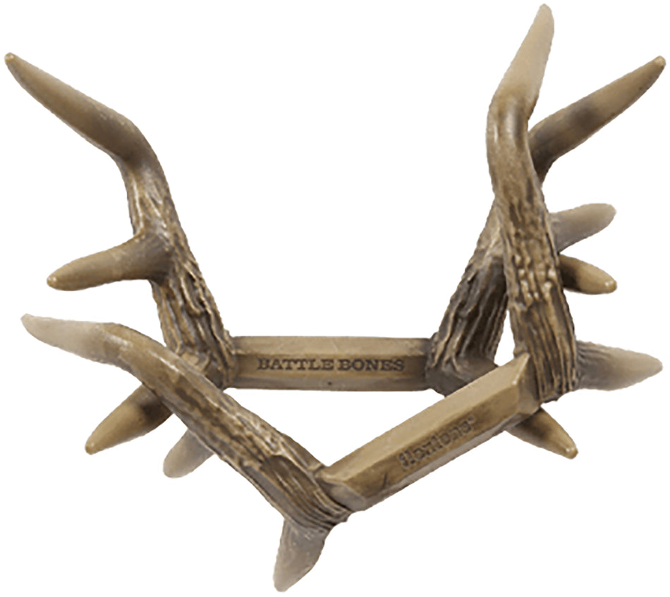 Flextone FLX-FLXDR064 Battle Bones Full Rack Rattling Antlers Brown
