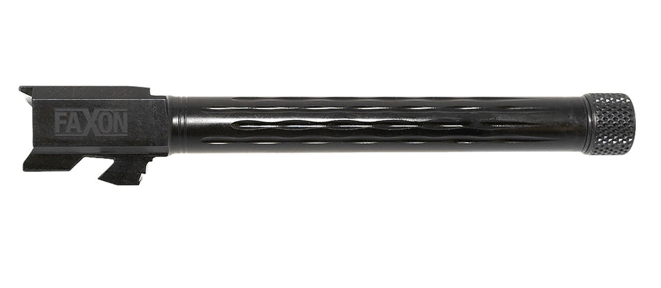 Faxon 9mm Glock 34 Replacement Black Nitride Steel Barrel