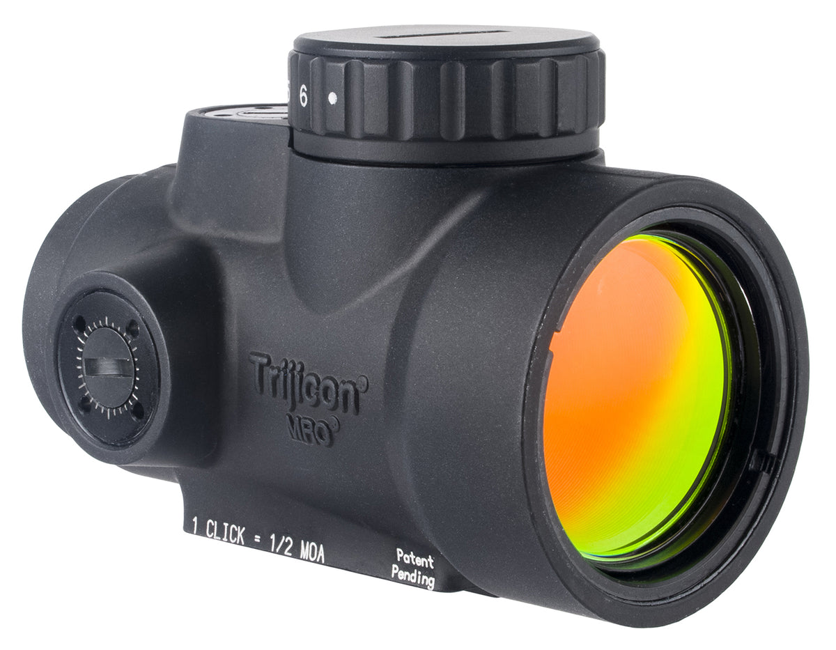 Trijicon MRO 2200300 1x25 2 MOA Red Dot Miniature Rifle Optic Black