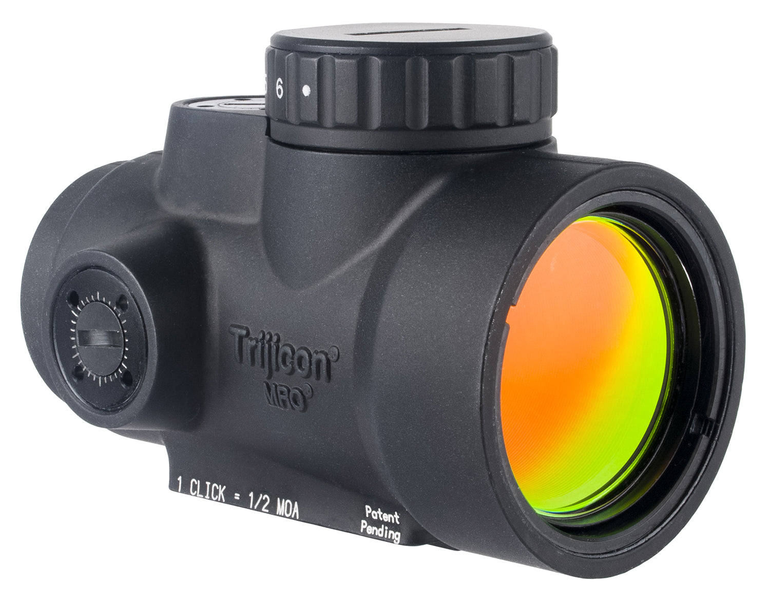 Trijicon MRO 2200300 1x25 2 MOA Red Dot Miniature Rifle Optic Black