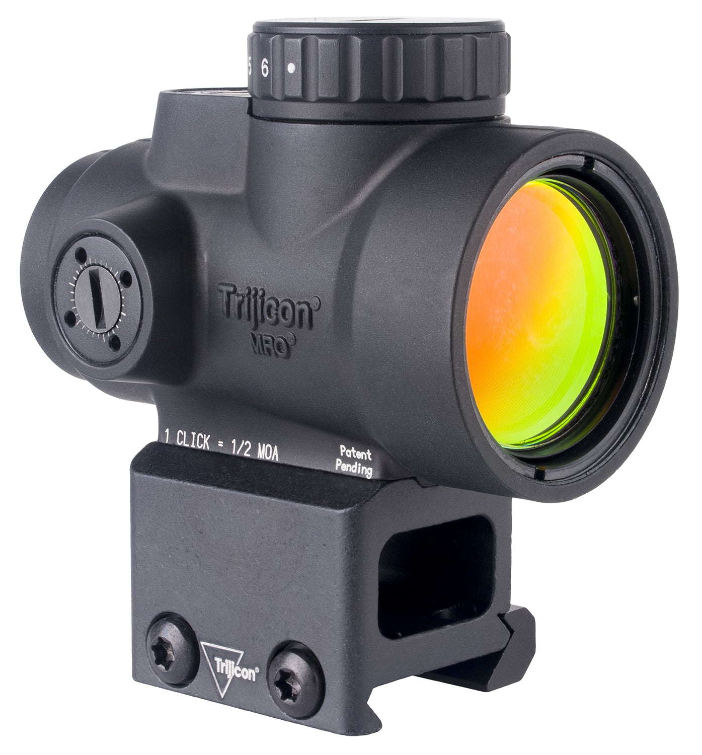 Trijicon MRO SD 1x25mm 2 MOA Red Dot Reflex Sight Lower 1/3 Co-Witness Mount Black