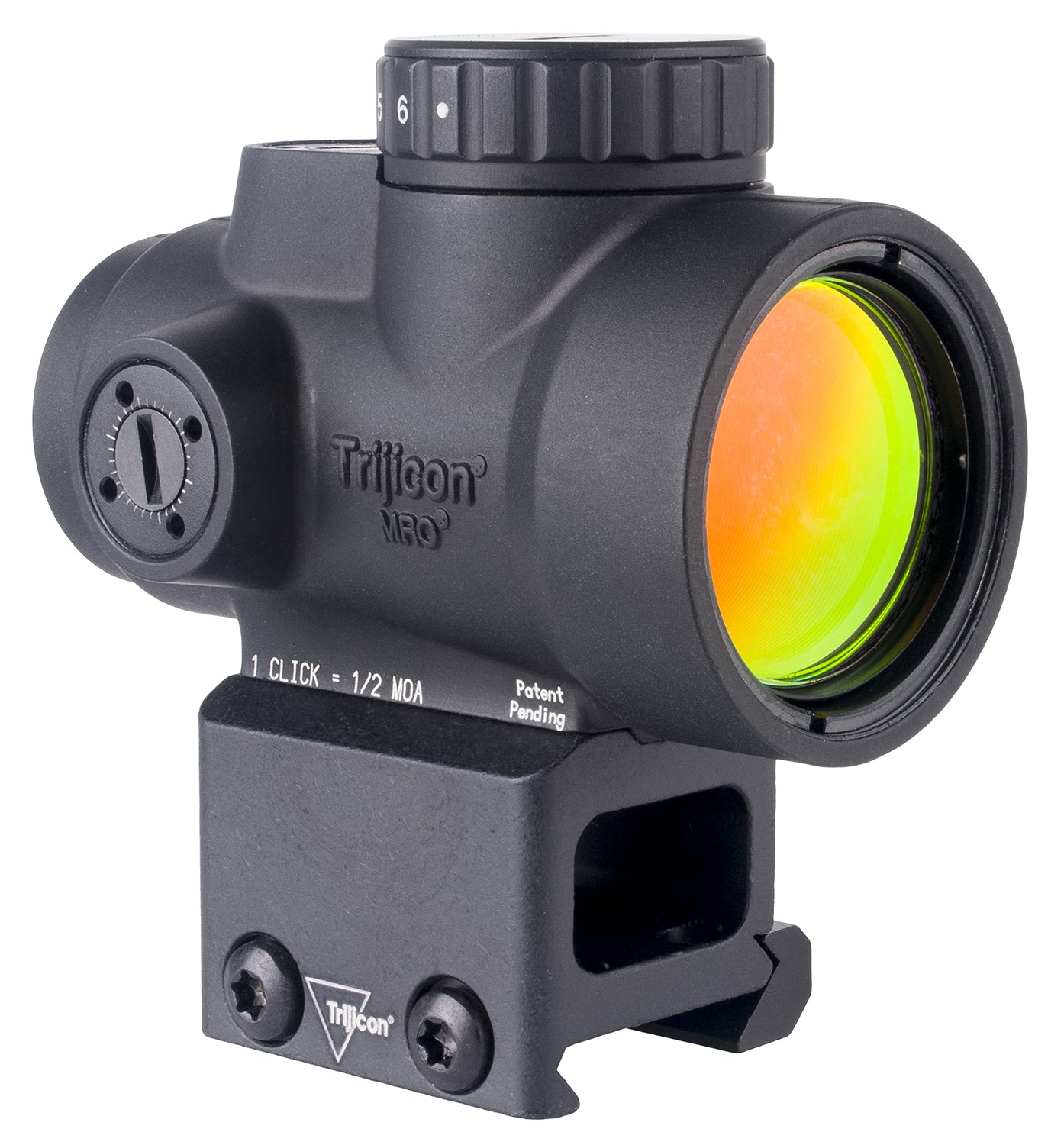 Trijicon MRO SD 1x25mm 2 MOA Green Dot Reflex Sight Lower 1/3 Co-Witness Black
