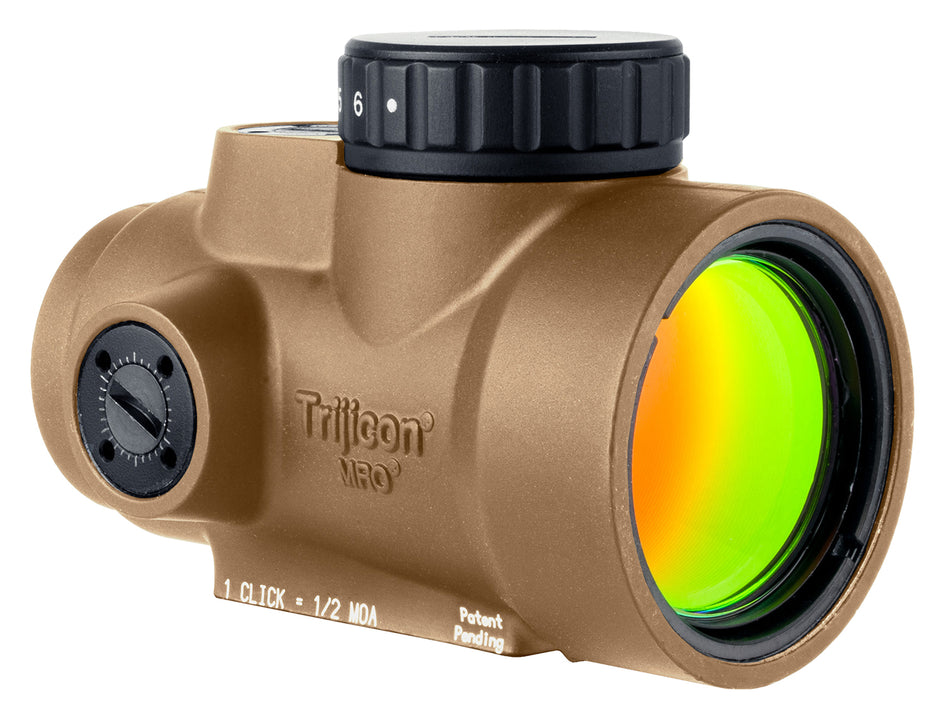 Trijicon MRO SD 1x25mm 2 MOA Green Dot Sight Coyote Tan Finish