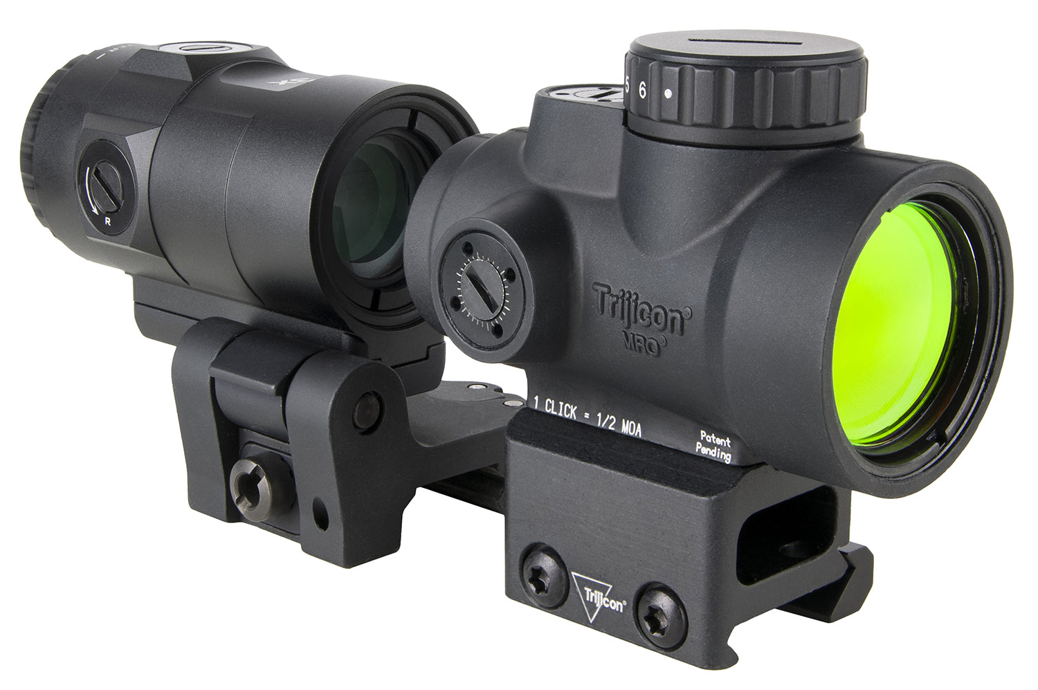 Trijicon MRO SD Patrol 1x25mm 2 MOA Red Dot Reflex Sight Full Co-Witness Black