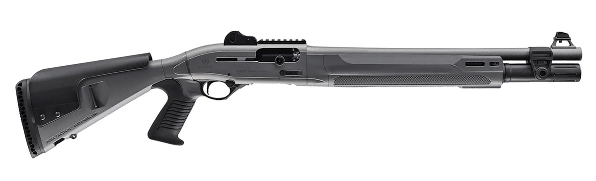 Beretta 1301 Tactical C Mod 2 12 Gauge Semi-Auto Shotgun, 18.5" Barrel, Gray Pistol Grip Stock
