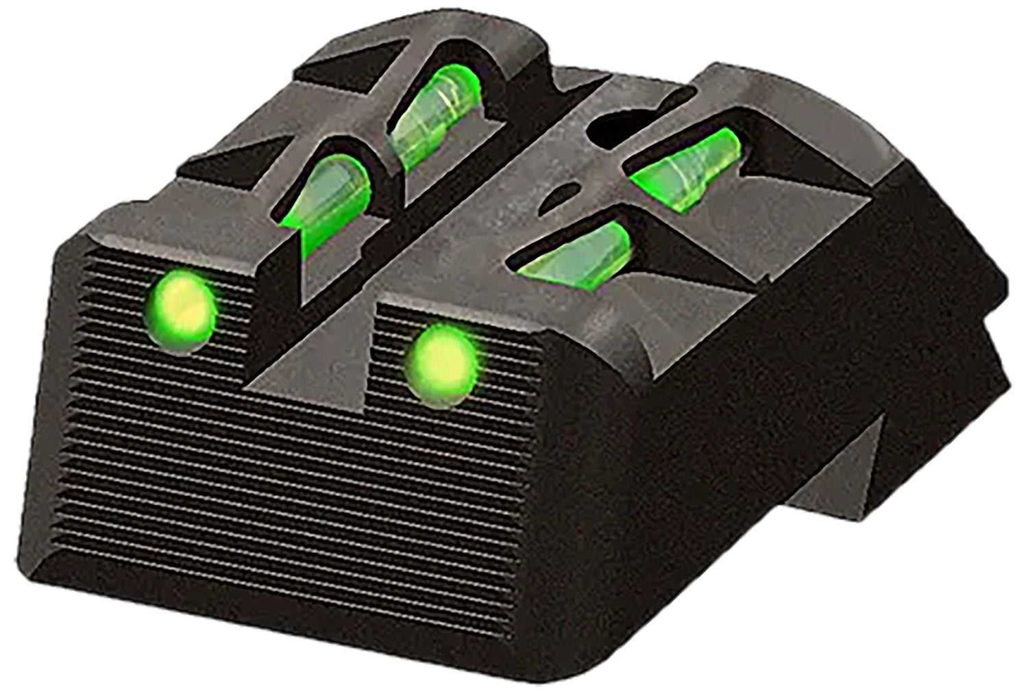 HiViz KBLW11 LiteWave Steel Rear Sight Green & Red LitePipes Fits Kimber 1911 Fixed Rear Sight Models