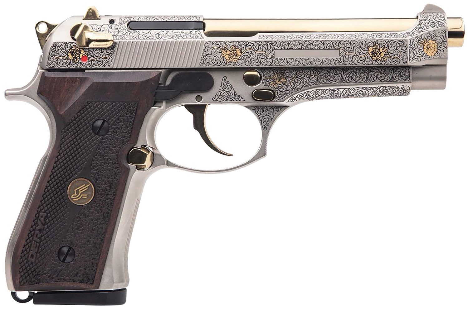 Derya Melik 9mm Luger 15-Round Rotary Pistol (15L.FLR.MELIK9.TR)