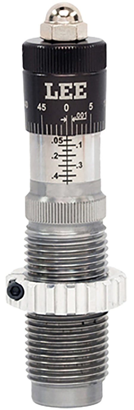 Lee Precision 6.5 Creedmoor Micrometer Seating Die Black and Clear