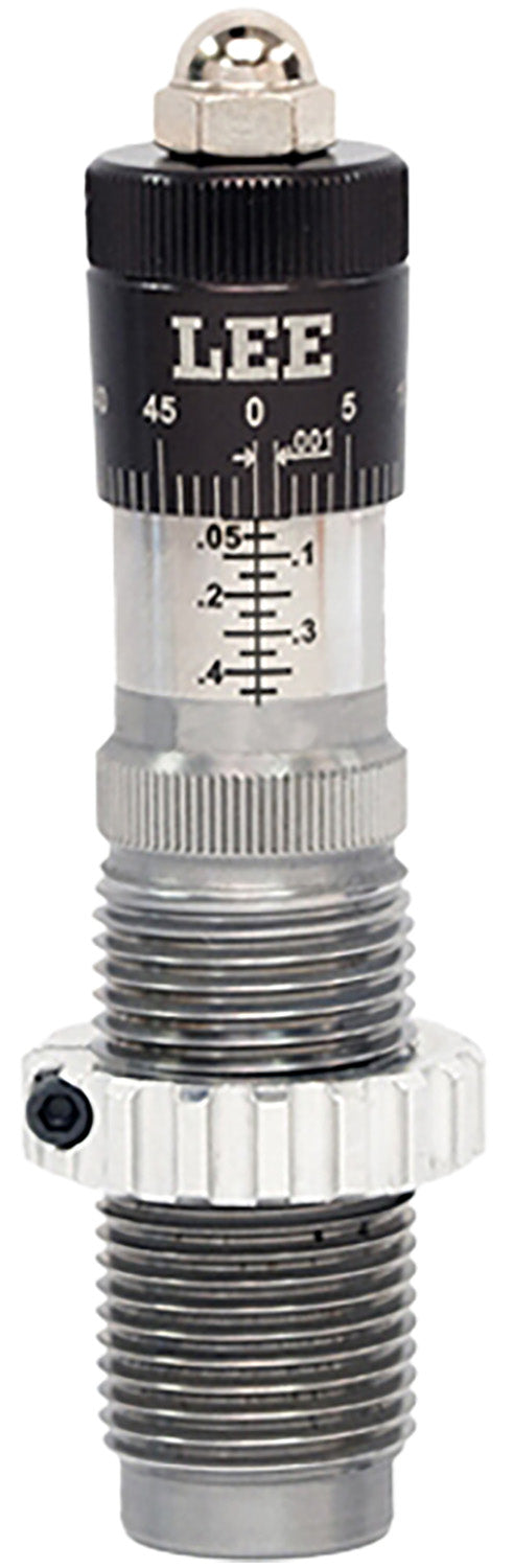 Lee Precision 6.5 Creedmoor Micrometer Seating Die Black and Clear
