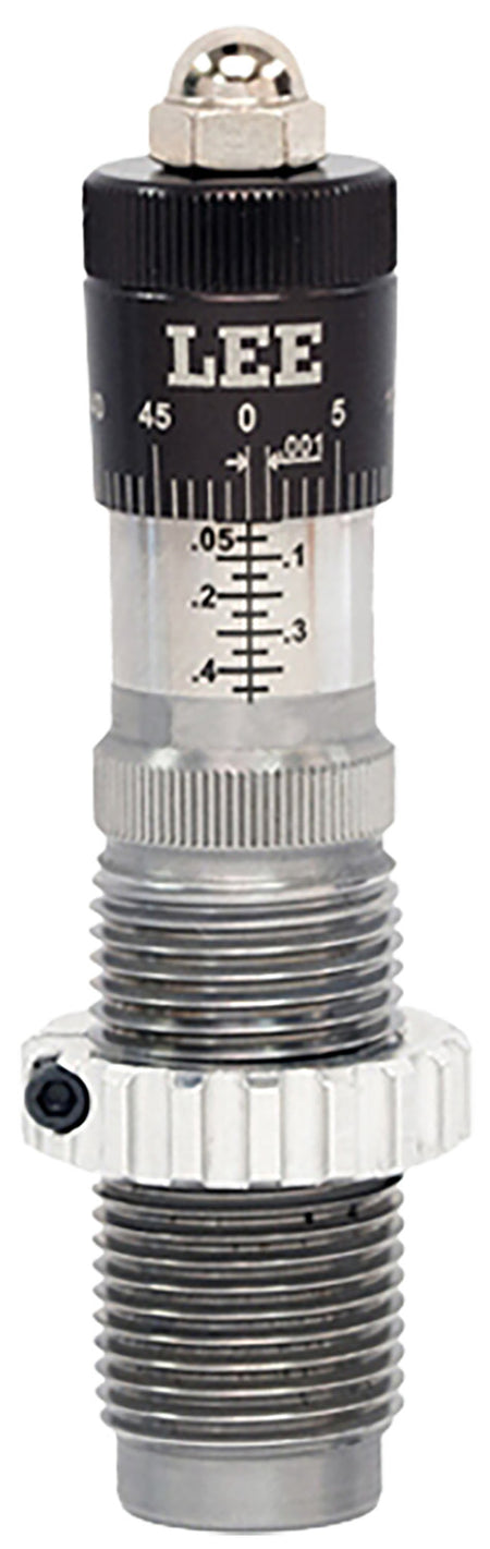 Lee Precision 6mm Creedmoor Micrometer Seating Die Black and Clear
