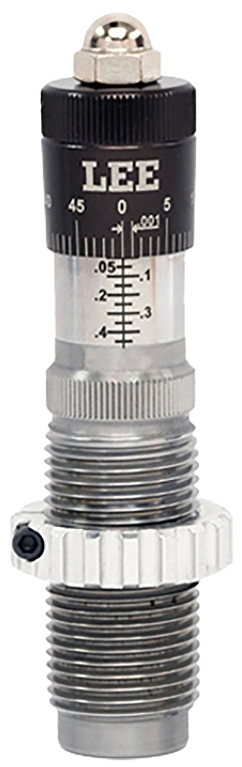 Lee Precision 6mm Creedmoor Micrometer Seating Die Black and Clear