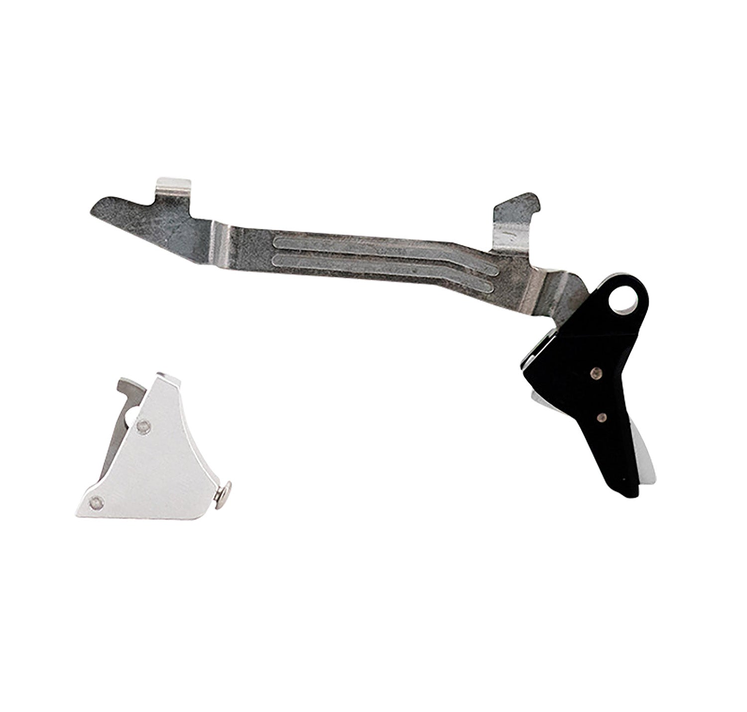 Timney ALPHAGLOCK5LARGESILVER Alpha Competition Silver Trigger for Glock 20/21/29/30 Gen 5