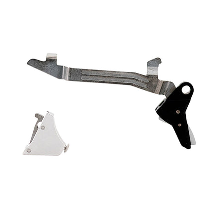 Timney ALPHAGLOCK5LARGESILVER Alpha Competition Silver Trigger for Glock 20/21/29/30 Gen 5