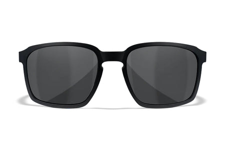 Wiley X Alfa M/L Safety Glasses, Smoke Gray Polycarbonate Lens, Matte Black Frame