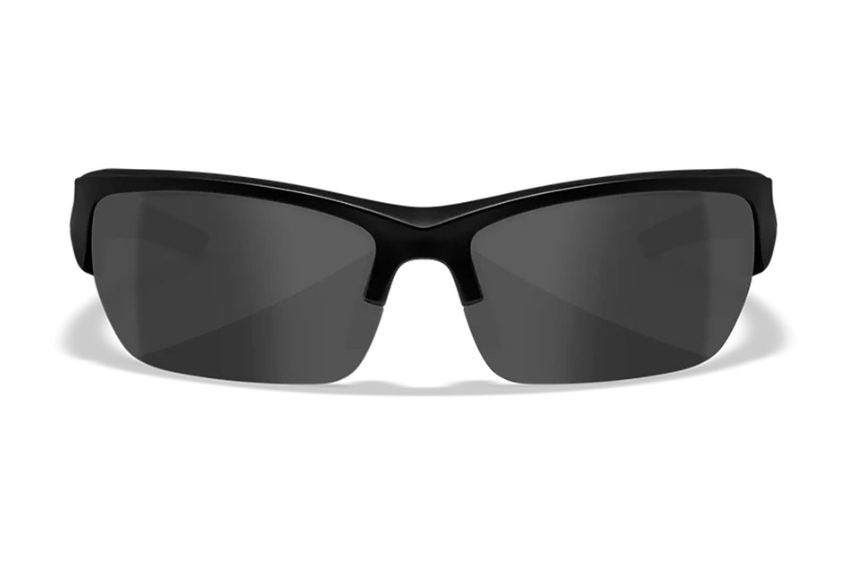 Wiley X Valor CHVAL08 Medium Matte Black Frame Smoke Gray Lens Protective Eyewear