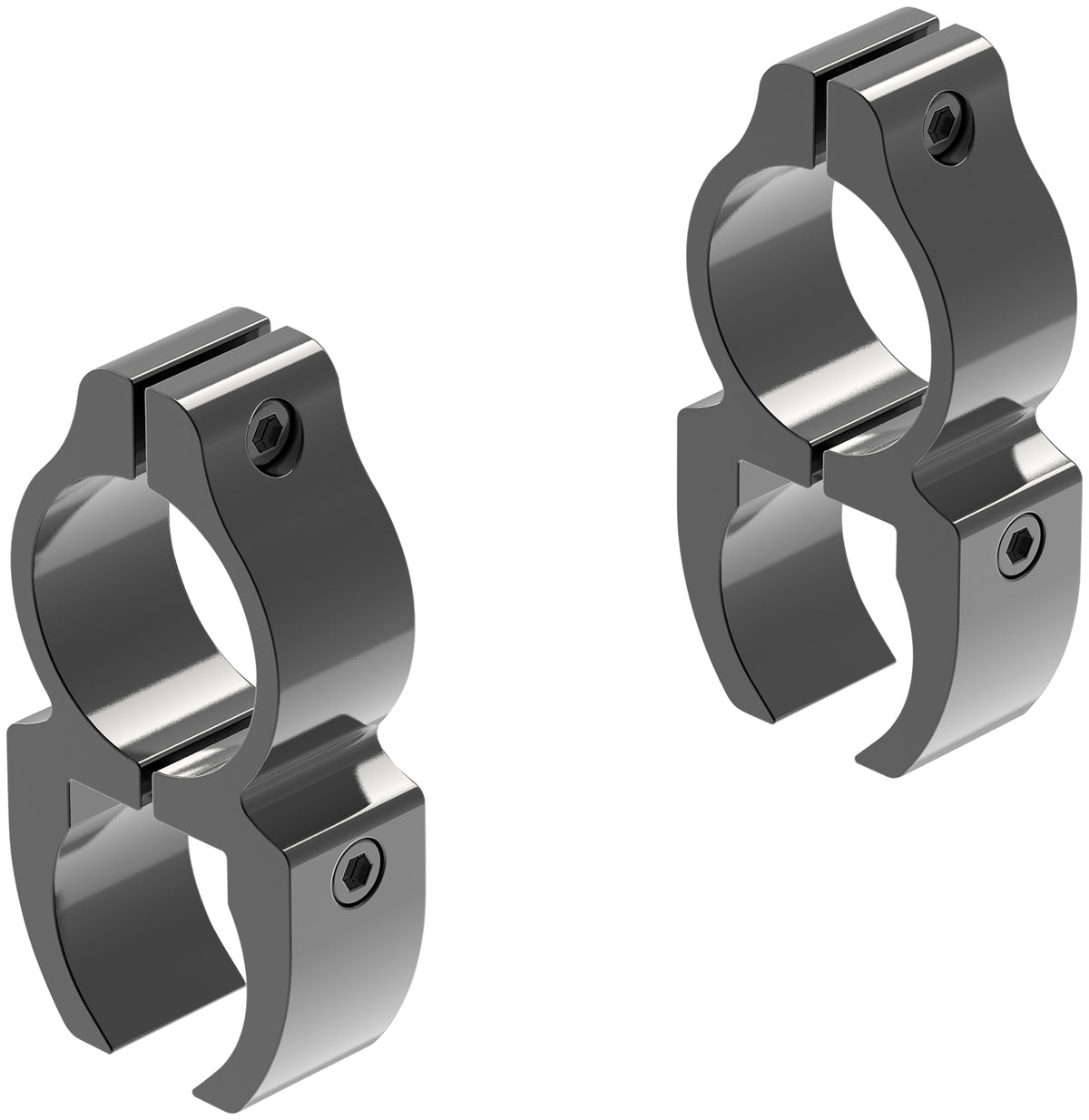 Leupold 57327 Rifleman Black Gloss 1" Medium Ring Mounts
