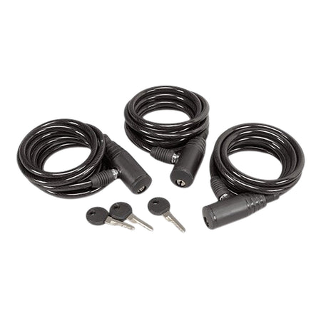 Hunters Specialties 3-Pack 6-Foot Coiled Cable Key Locks Tree Stand HS-00608