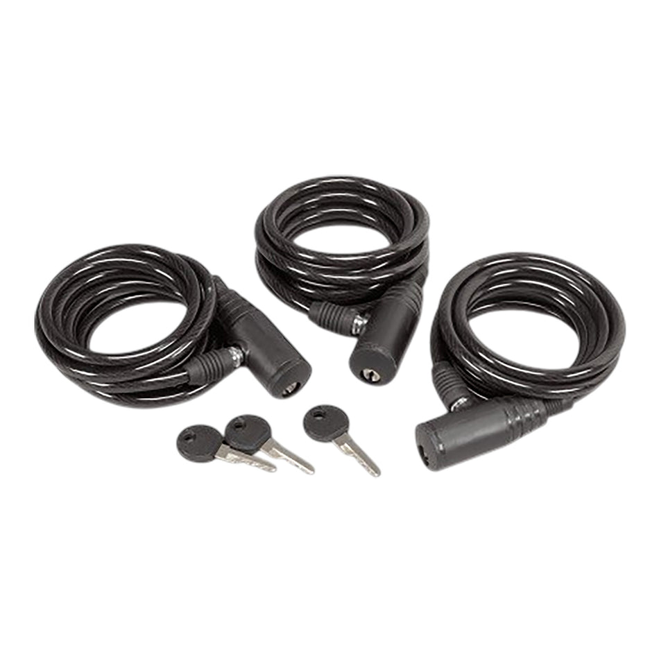 Hunters Specialties 3-Pack 6-Foot Coiled Cable Key Locks Tree Stand HS-00608