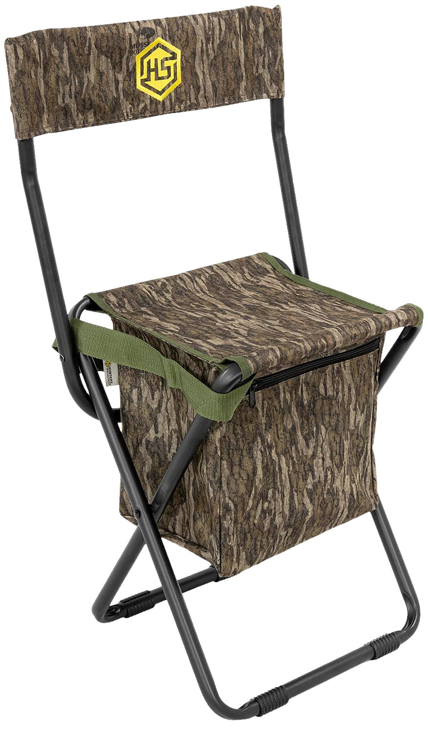 Hunters Specialties Camo Dove Chair Mossy Oak Bottomland Collapsible HS-100152-1