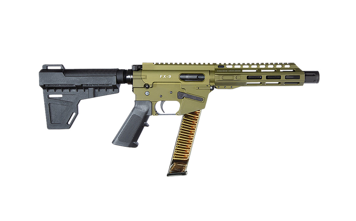 Freedom Ordnance FX9P8-ODG 9mm Luger 8" Pistol - OD Green