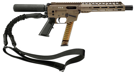 Freedom Ordnance FX9P10T-FDE 9mm Luger Pistol, 10" Tube, 31+1 Capacity, Flat Dark Earth