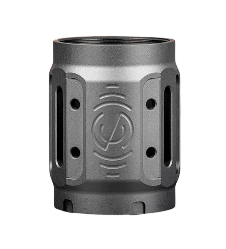 SilencerCo AC5449 Bravo MAAD Brake 2.0 Anodized Aluminum Muzzle Brake 2.11" OAL