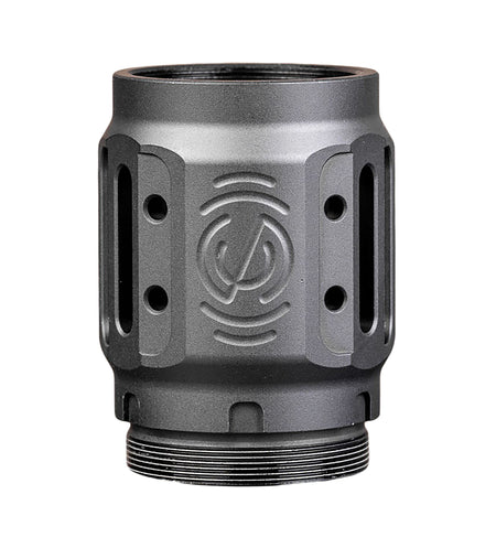 SilencerCo AC5451 Charlie MAAD Brake 2.0 Anodized Aluminum Muzzle Brake 2.23" OAL