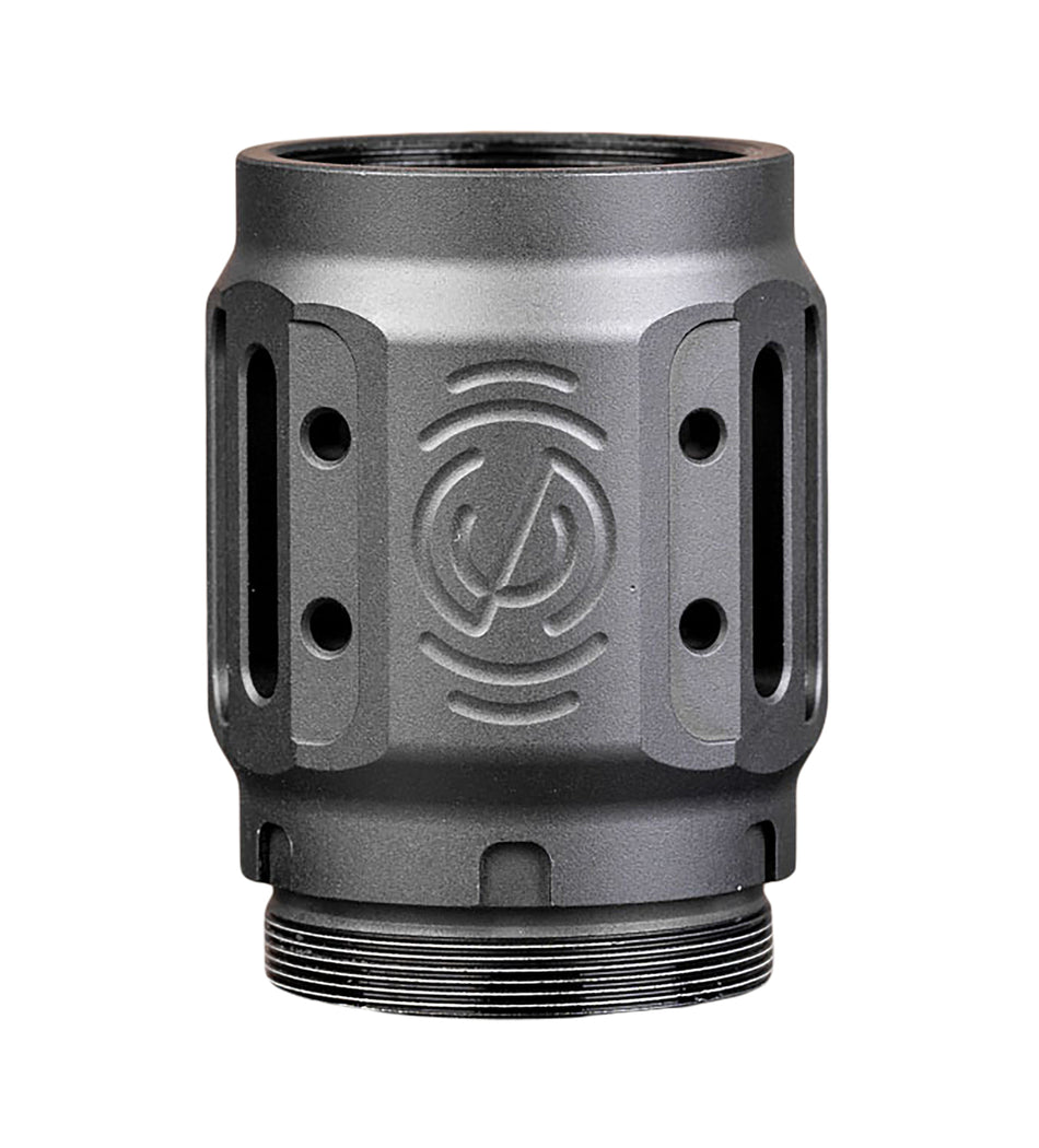 SilencerCo AC5451 Charlie MAAD Brake 2.0 Anodized Aluminum Muzzle Brake 2.23" OAL
