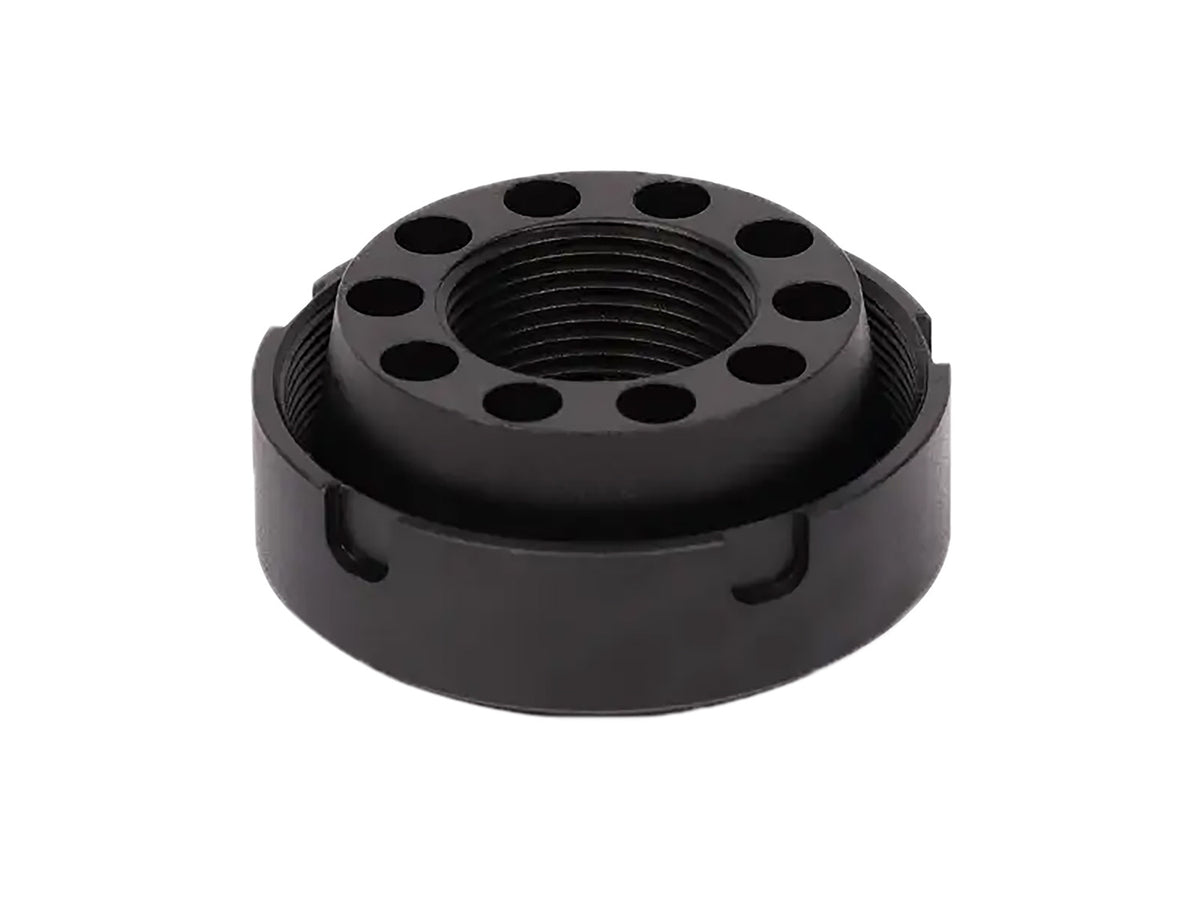 SilencerCo Charlie AC4744 Direct Thread Mount Fits 9/16"x24 SS Oxide Black