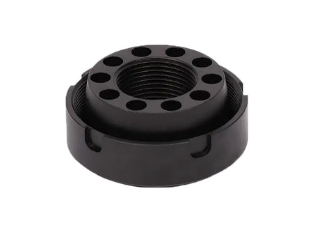 SilencerCo Charlie AC4744 Direct Thread Mount Fits 9/16"x24 SS Oxide Black